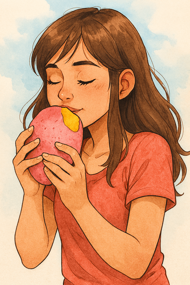 A menina da manga por Luiz Antônio de Farias (Capiá)