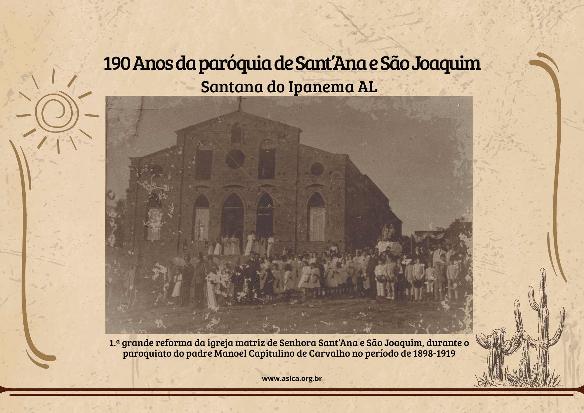 190 Anos da Paróquia de Sant'Ana e São Joaquim