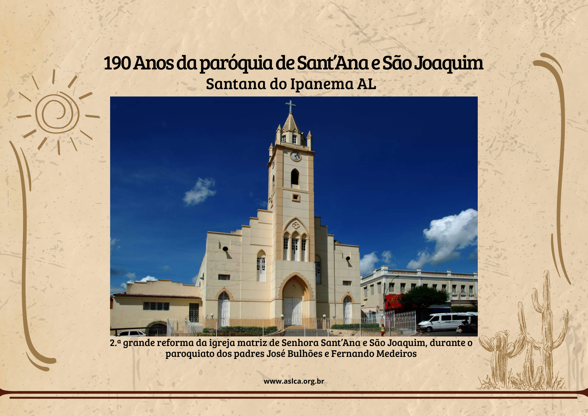 190 Anos da Paróquia de Sant'Ana e São Joaquim