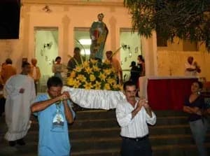 Procissão de São Pedro recente.
