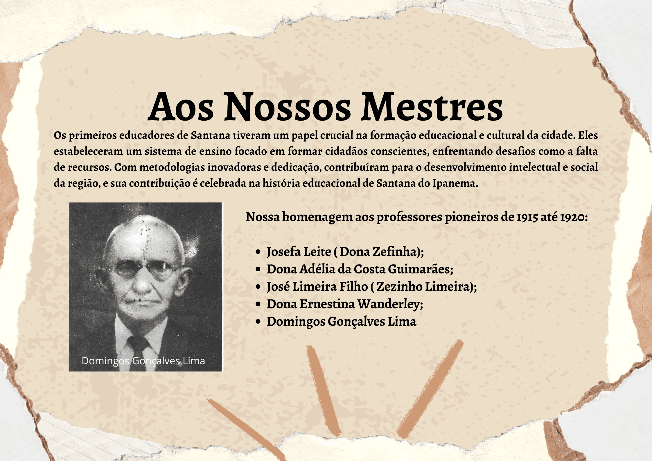 História da educação santanense