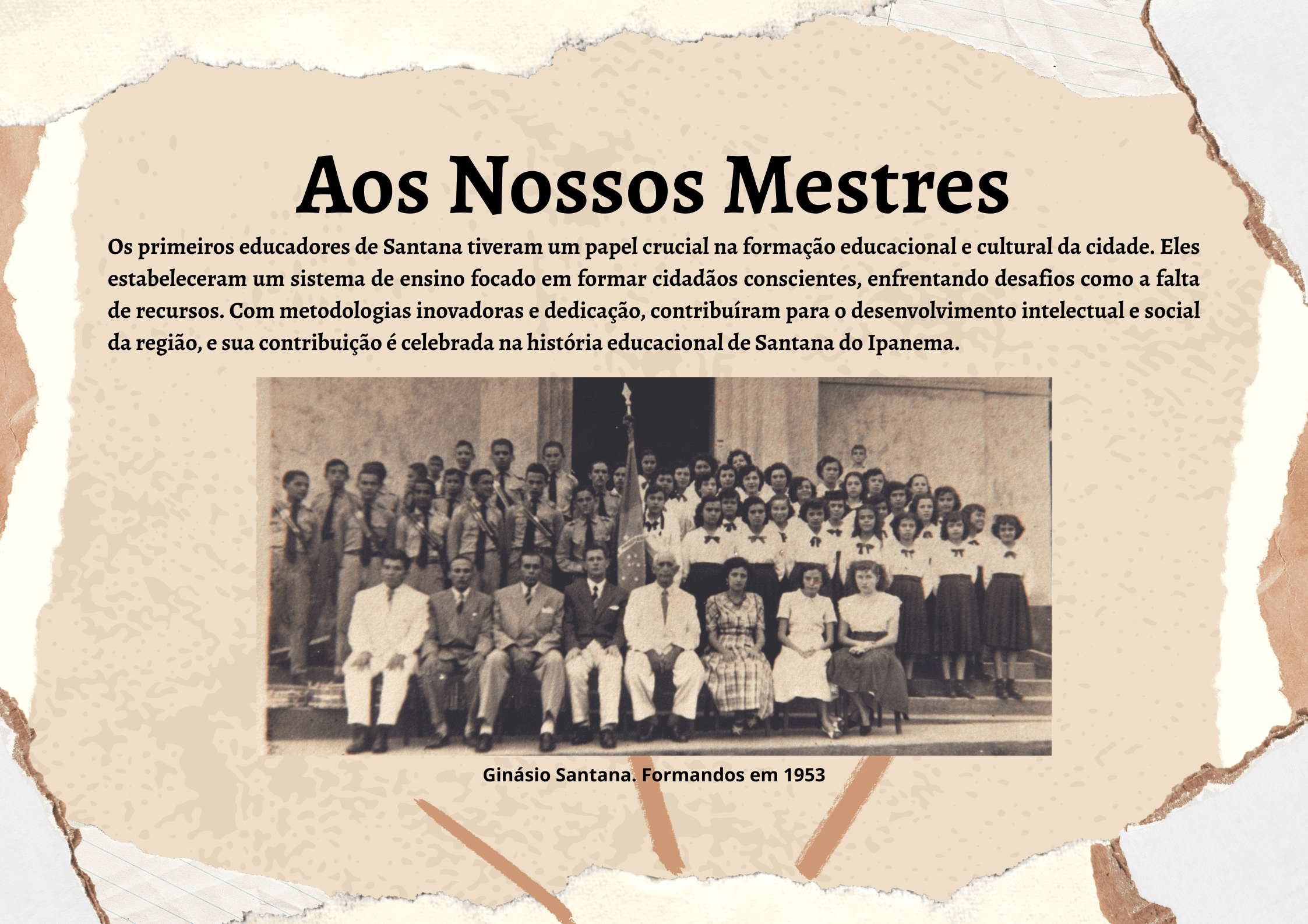 História da educação santanense
