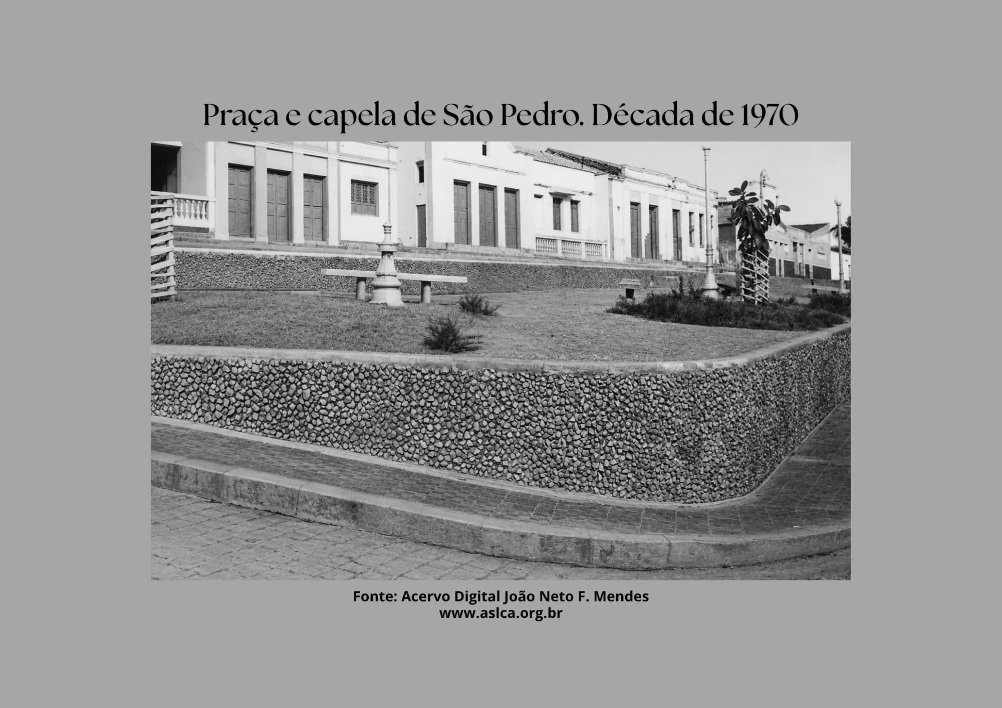 Capela de São Pedro em diferentes épocas