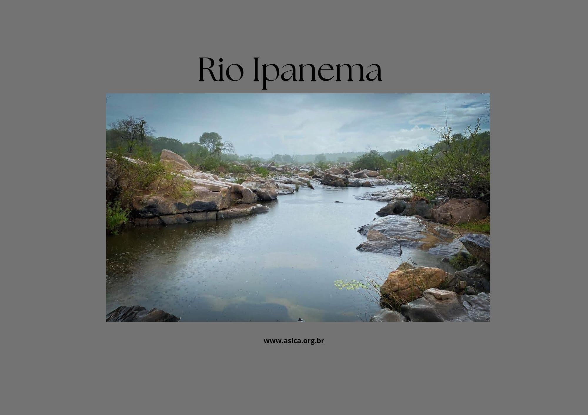 Dia do Rio Ipanema, 21 de Abril. Foto Ariselmo Melo.