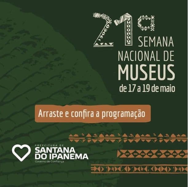 21ª Semana de Museus de 17 a 19 de Maio